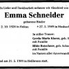 Binder Emma 1928-1989 Todesanzeige